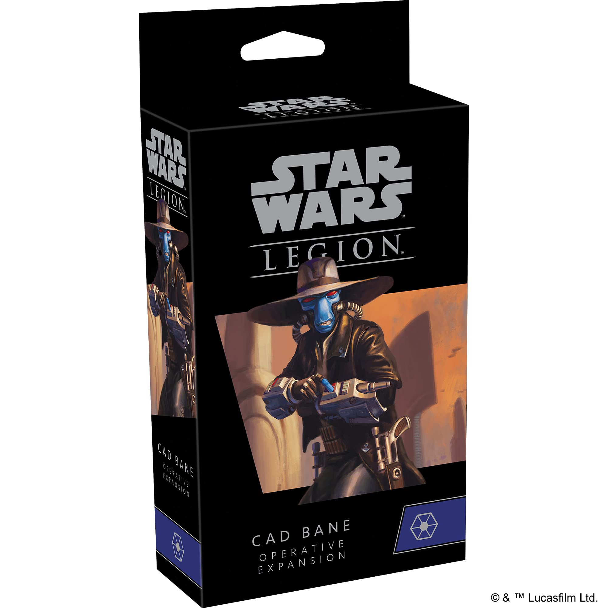 Atomic Mass Games | Star Wars Legion: Separatist Alliance Expansions: Cad Bane Operative | Unit Expansion | Miniatures Game | Ages 14+ | 2 Players | 90 Minutes Playing Time