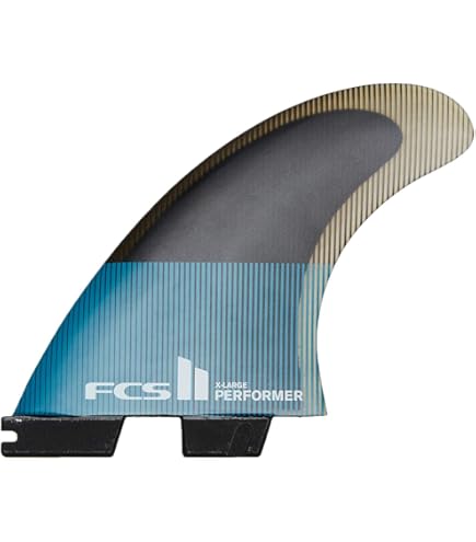 Amazon.com : FCS II Performer Neo Glass Eco Tri Fins - Mango