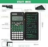 NEWYES 82MS PLUS Scientific Calculator with Writing Tablet 240 Functions Solar view 3