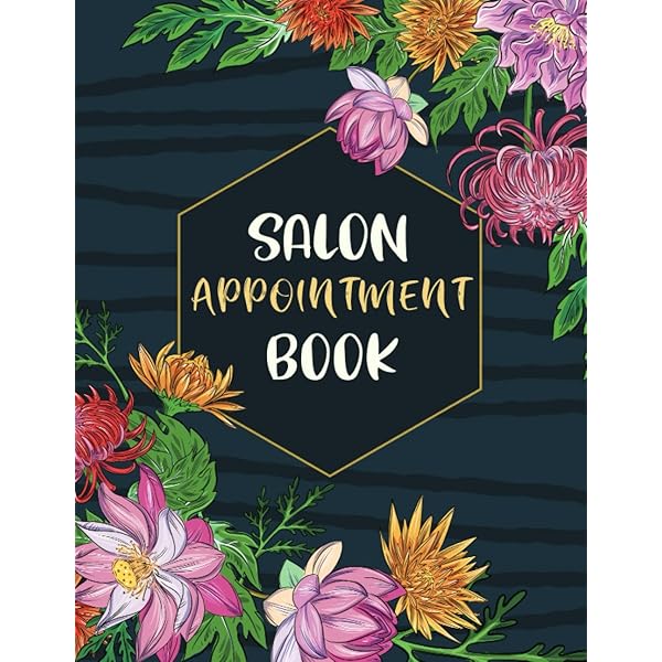 Hairdressing Appointment Book: Undated Week To View Diary