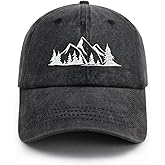Tomalillin Mountain Trees Hat for Men Women