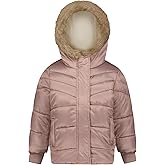 OSHKOSH B'GOSH baby-girls Warm and Cozy Heavyweight Hooded Puffer Jacket