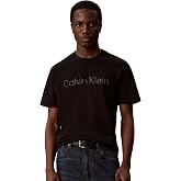 Calvin Klein Men's Relaxed Fit CK Logo Crewneck T-Shirt