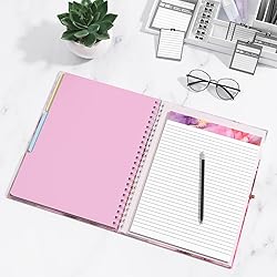 Rimilak Spiral Clipboard Folio with Refillable