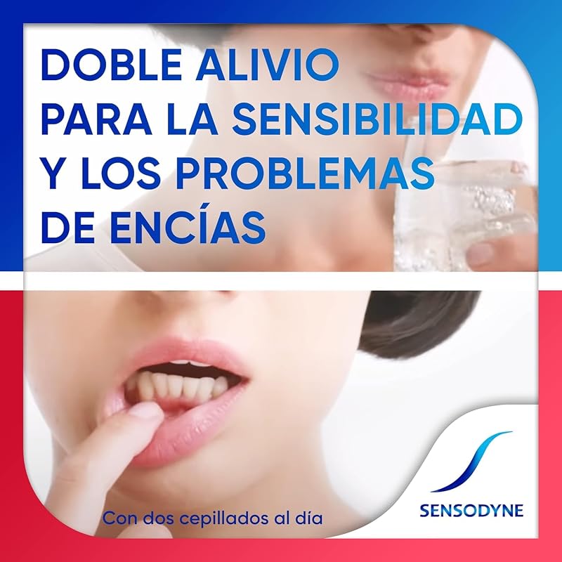 Sensibilidad y Encías Pasta Dental Blanqueante, Pack 4x75 ml