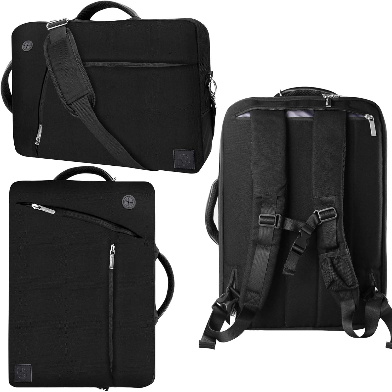 Hybrid 11.6 to 17.3 Inch Notebook Laptop Backpack Bag Briefcase for