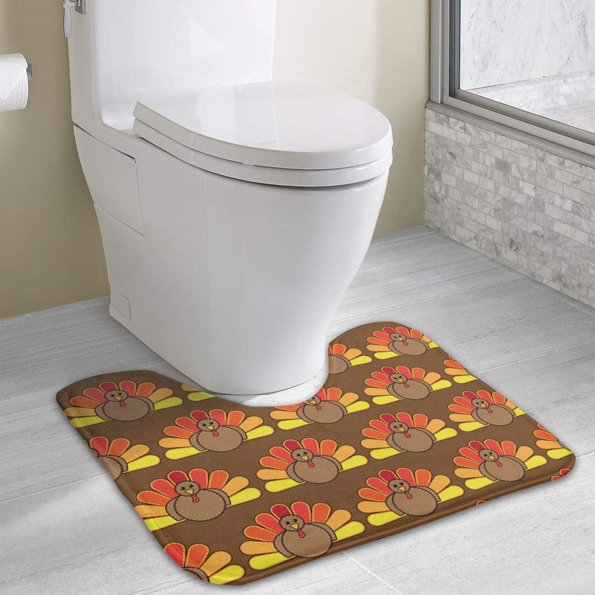Amazon Com Wowinner Ideal Gifts Toilet Decoration Toilet Carpet