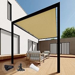 SunnyRoyal 17'x35' Sun Shade Sail Straight Edge