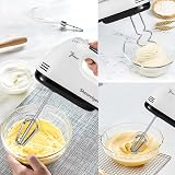 Showvigor Hand Mixer 7-Speed Electric with Beaters & Dough Hooks Stainless Steel view 5