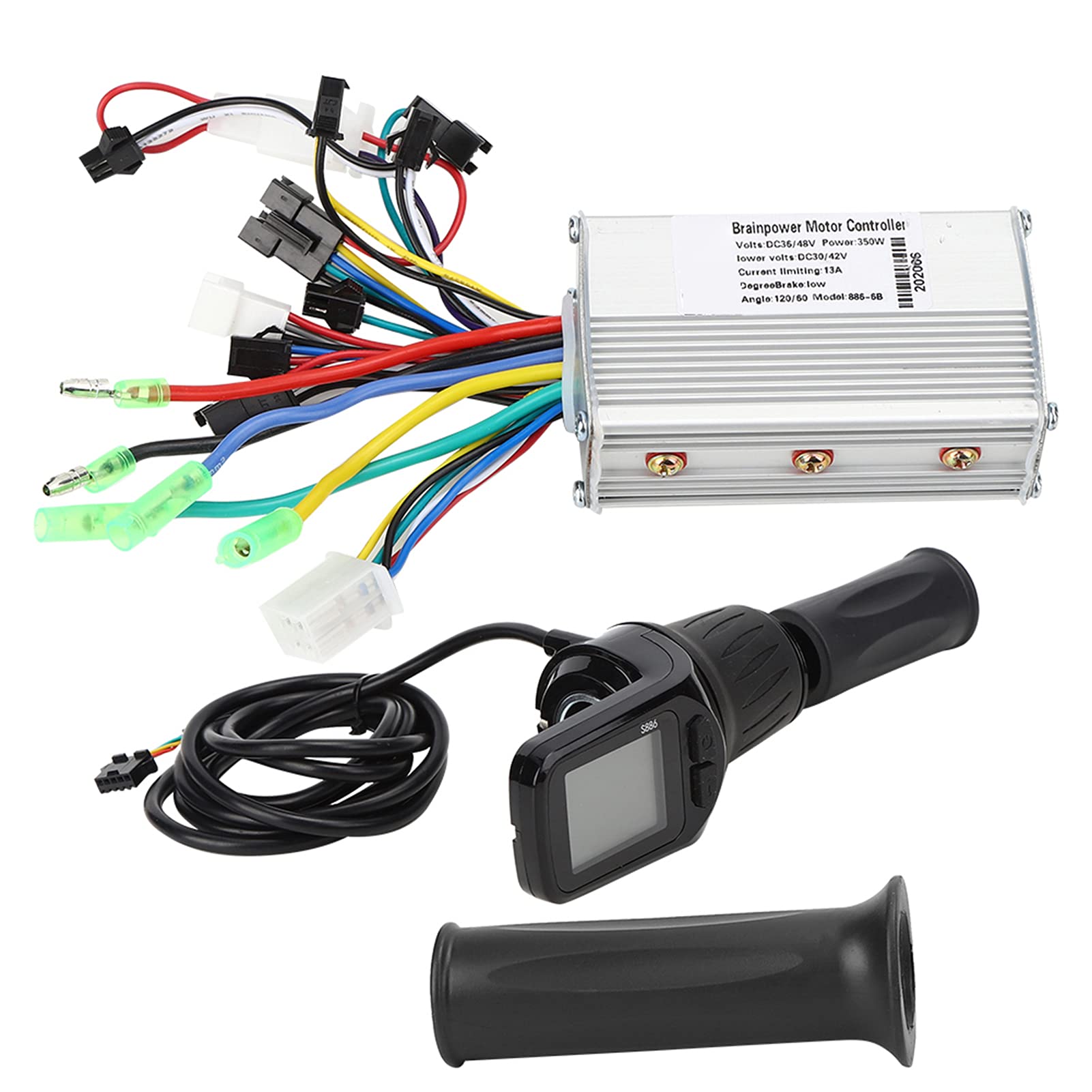 Photo 1 of Tbest 36/48V 250/350W Electric Controller Set, Universal Scooter Controller Conversion Kit with LCD Panel Kit Split Meter