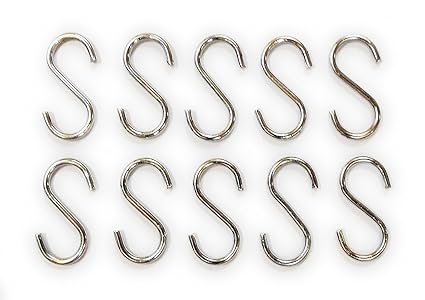 Swastik Stainless Steel S-Hook (10 Pieces)