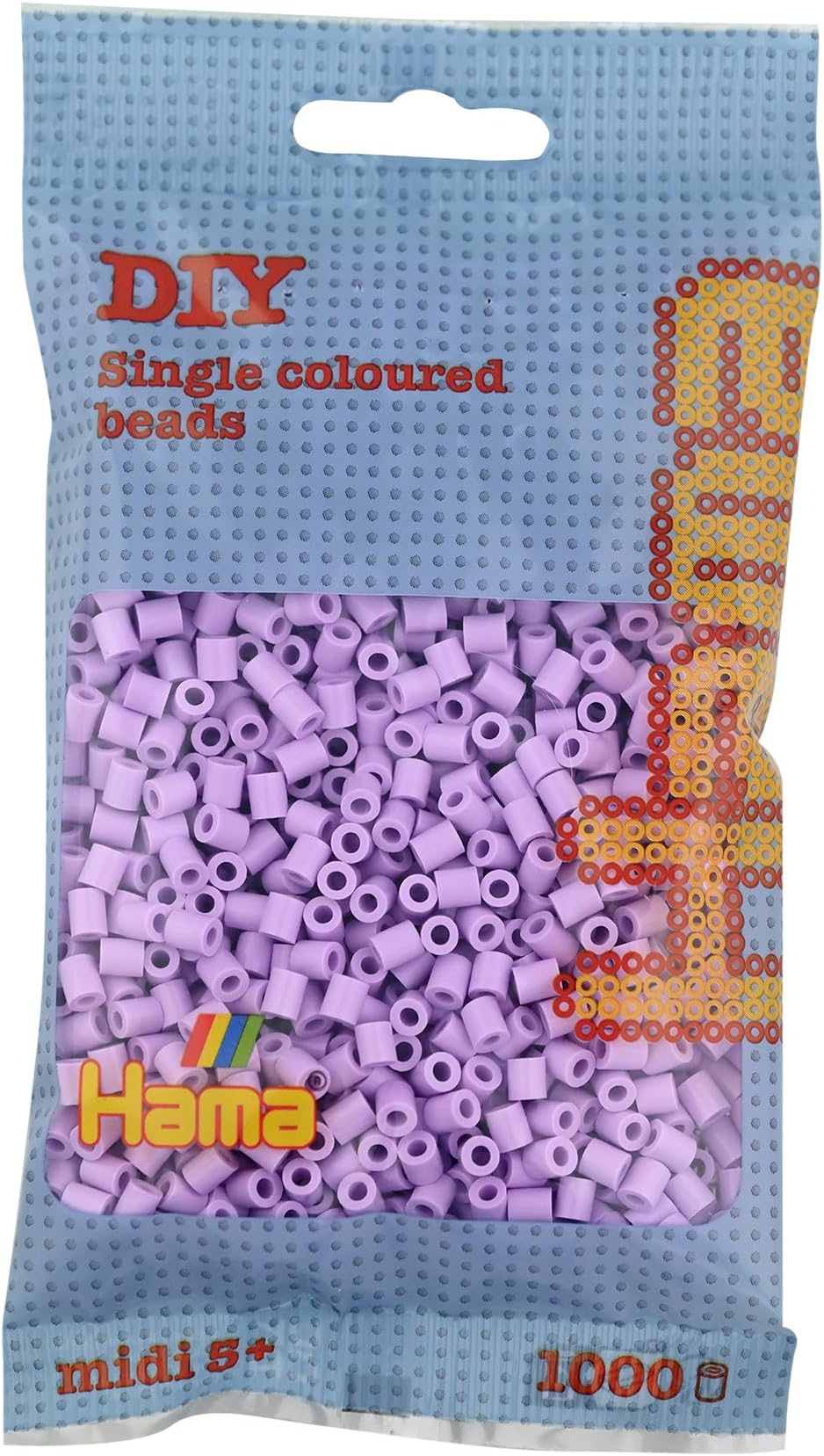 Hama 10.207-96 Light Purple Beads 1000 in Bag