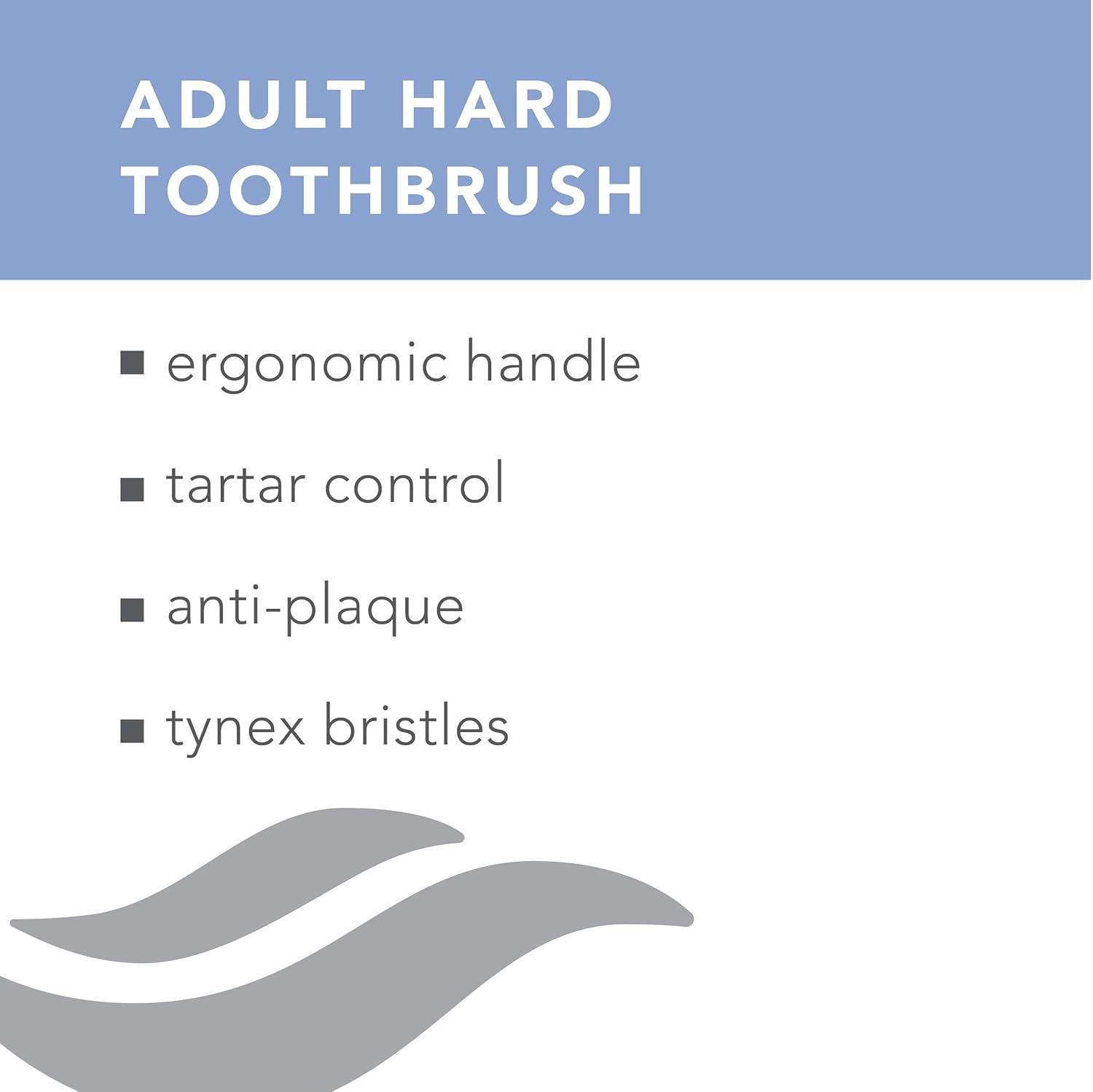 DENTISSIMO SWISS BIODENT Premium Oral Care Hard Bristle Toothbrush with Ergonomic Handle, Anthracite : Beauty