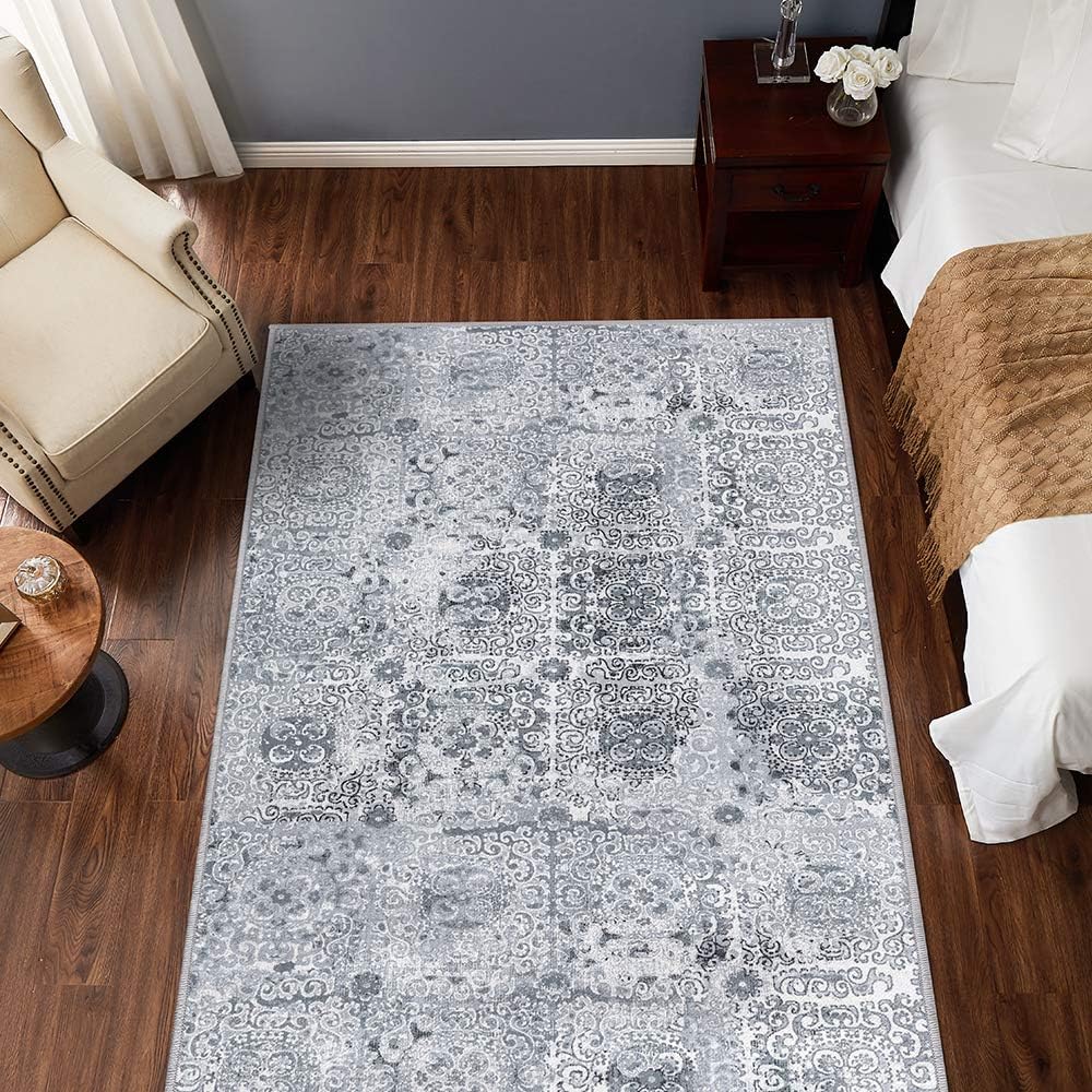 jinchan Vintage Area Rug for Kitchen Tile Design Elegant