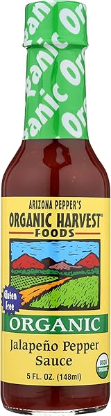 ORGANIC HARVEST FOODS SAUCE JALAPENO PEPPER ORGANIC, 5...