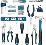Enventor 108PCS Home Tool Kit Set with Storage Toolbox Blue view 7