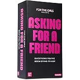 Asking for A Friend by Relatable, Great Card Games for Game Night, Bachelorette Party Favors for Social Gatherings, and Friendly Icebreakers, Includes 300 Cards and 1 Die