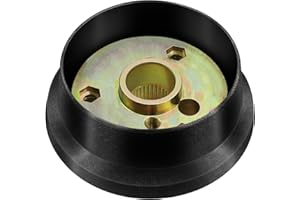 QYMOPAY Steering Wheel Adapter 3-Hole Truck Steering Wheel Adapter B6 for Kenworth CONV 1970-On and COE 1972-March 1997 Fixed Column Peterbilt 1975-April 1998 models