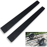 Desunqin 2PCS 2" X 4" X 4' Boat Trailer Bunk Boards, Carpeted Boat Trailer Bunks with Soft Carpet &amp; Marine Grade Lumbed, Boat Trailer Guides Protect Boat During Towing, Black