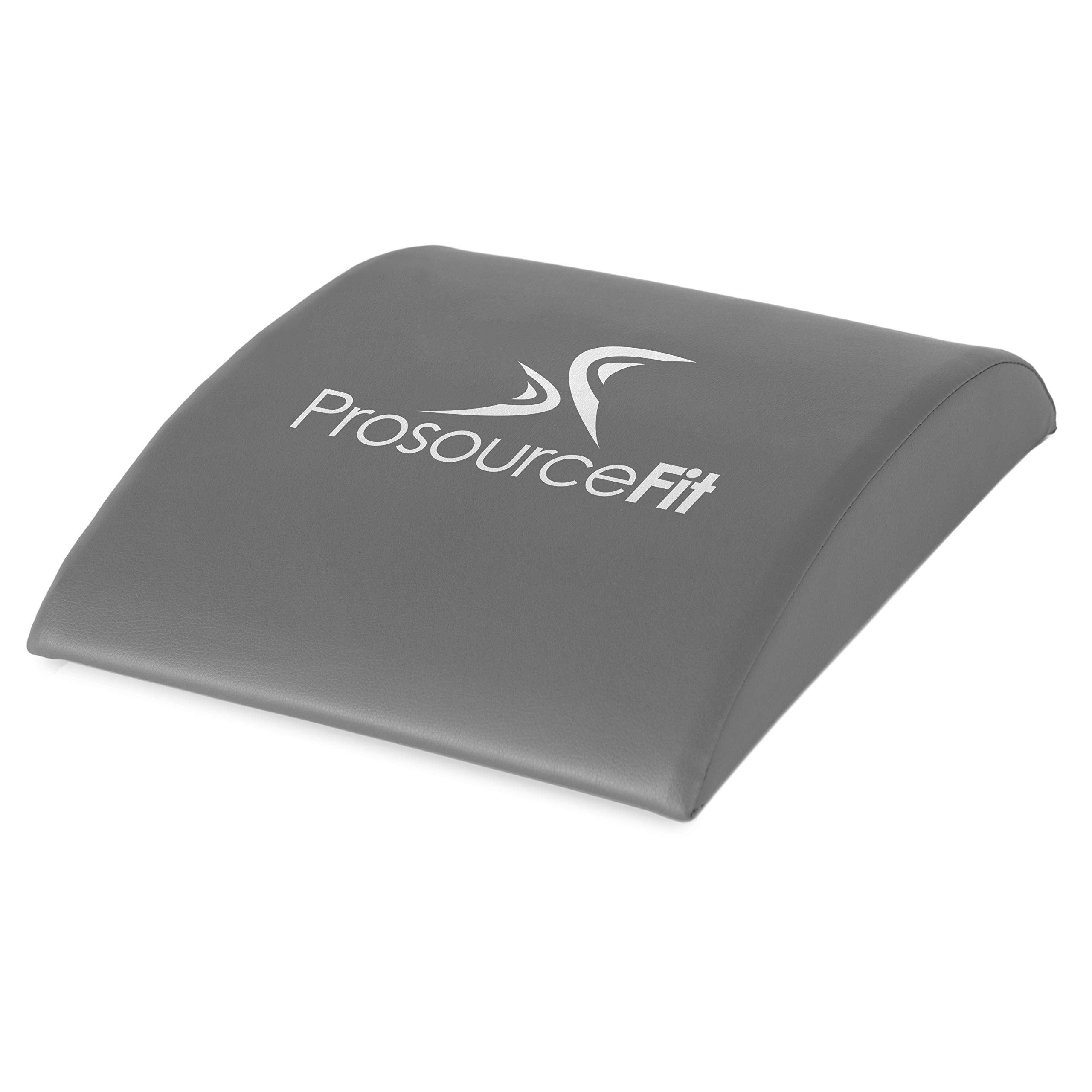 ProsourceFit Abdominal Ab Mat 15x12, High Density Core Trainer for Workouts, Conditioning, Posture Support, and Crunch Exercises; Home Fitness Equipment, Gray