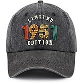 Fxbwhtey 73th 74th 75th 76th 77th 78th 79th 80th 81th 82th Hats Birthday Gifts for Men Women
