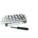 GrillPro 41555 Stainless Steel Pepper roasting Rack for Grill