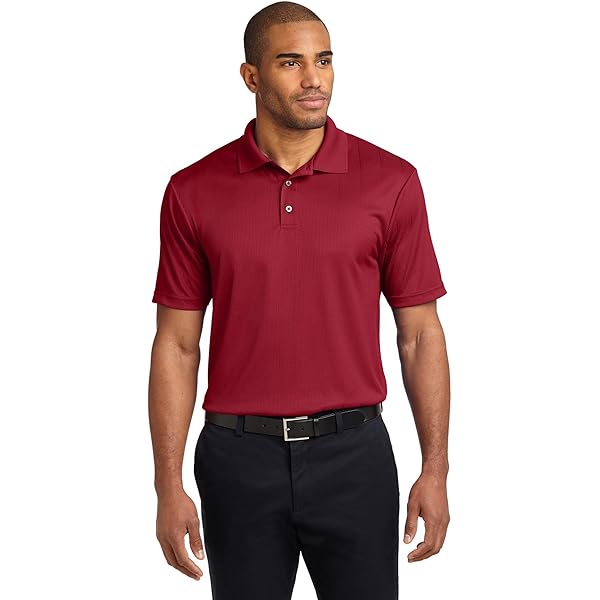 port authority dri fit polo