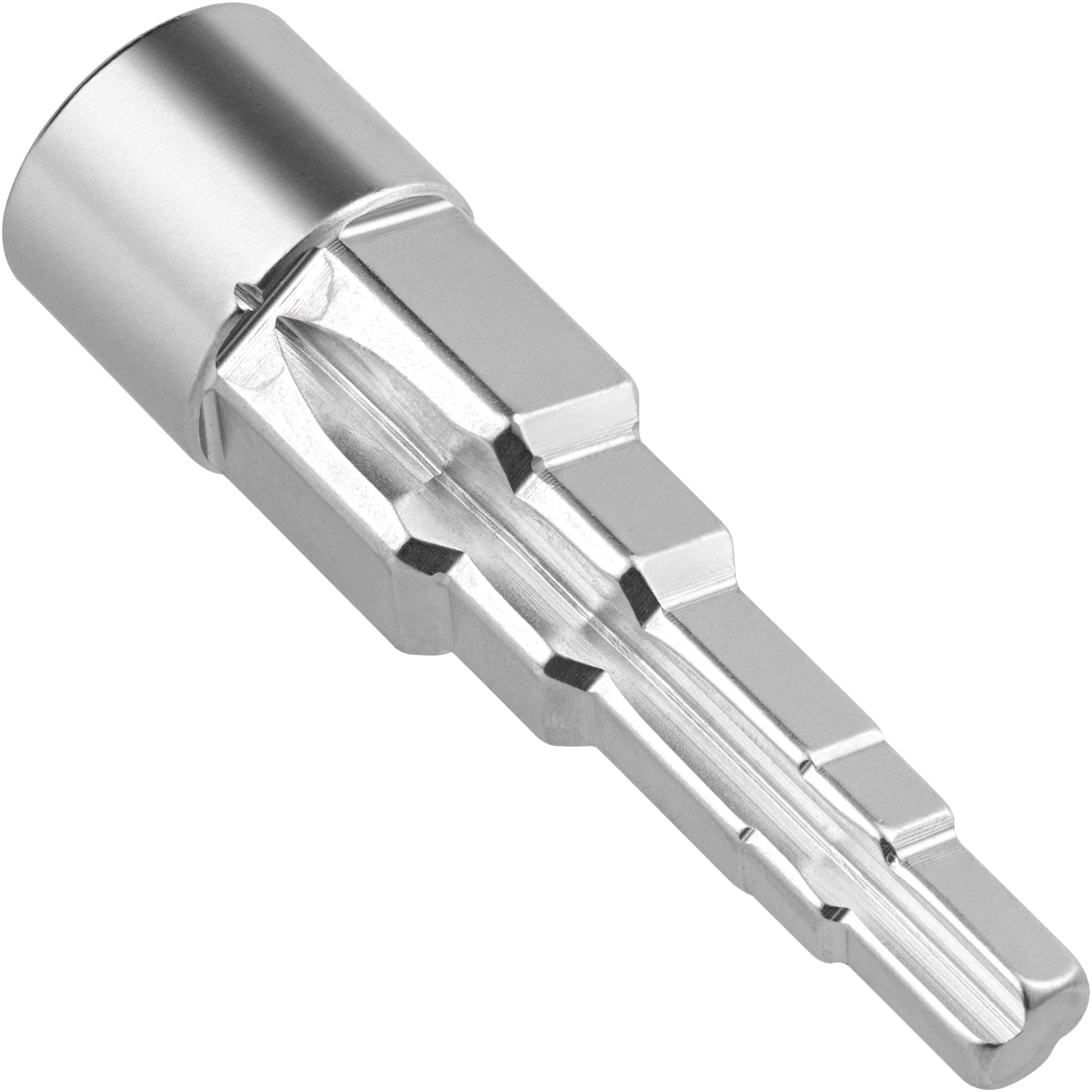 EFFEKTWERK - Radiator Valve Spud Wrench - Universal Step Wrench with ½” Square Socket Drive - 5 Stage for Multiple Sized Radiator Valves Removal
