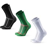 DANISH ENDURANCE Ultra-Comfort Crew Running Socks, Performance Socks, Men & Women - 3 or 5 Pack