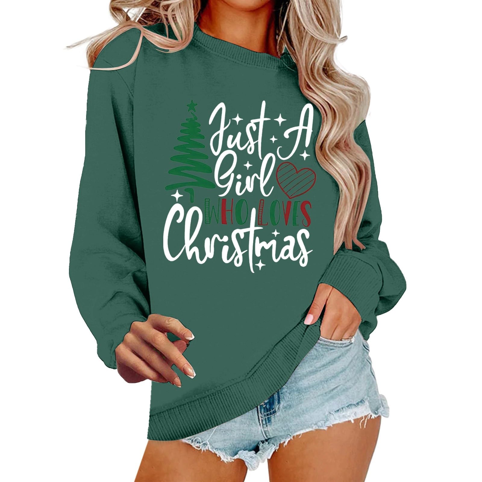 Maternity Clothes Soft Christmas Sweatshirts for
