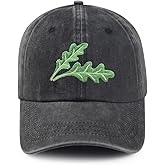 Cute Flower Hat, Elegant Floral Embroidered Adjustable Baseball Cap for Men Women, Gifts for Flower Lovers, Black