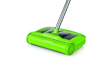 TV Unser Original cleanmaxx Bodenkehrer mit Reinigungstuch 2-in-1, limegreen, 1 Stück