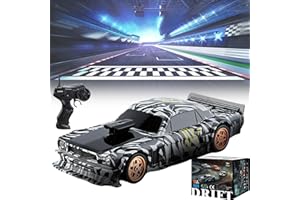 Skidboiz Voiture télécommandée – Mini voiture de dérive télécommandée à l'échelle 1:43 à l'échelle 1:43 4WD – Jouets télécomm