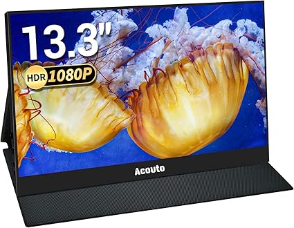 Amazon Acouto Xc13e モバイルモニター 13 3インチ 21第2世代 青色光源を低減 疲れ目軽減 モバイルディスプレイ スイッチ用モニター Usb Type C Mini Hdmi 2 19x1080 内蔵スピーカー スタンド付 Ips液晶パネル 軽量 Ps4 Xbox Switch Pc Mac対応 3年保証