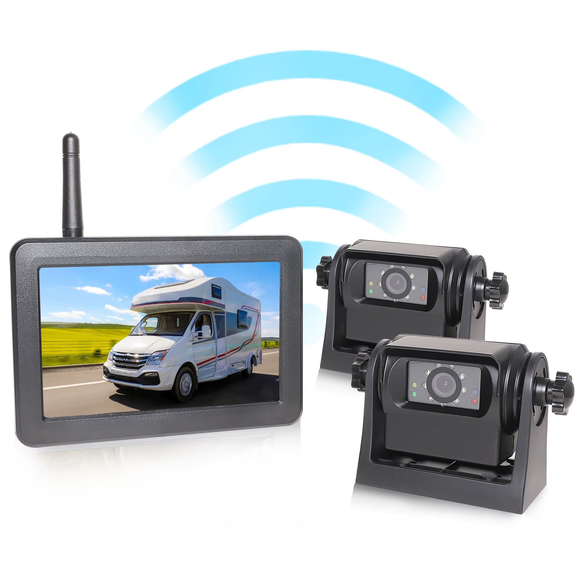 Mua EWAY 2 Magnetic Wireless Backup Cameras HD1080P w/ 5
