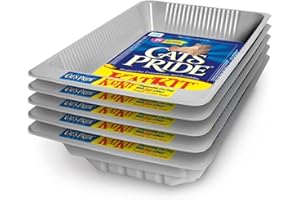 CAT'S PRIDE Oil Dri #C01660 5PK Disp Litter Pan