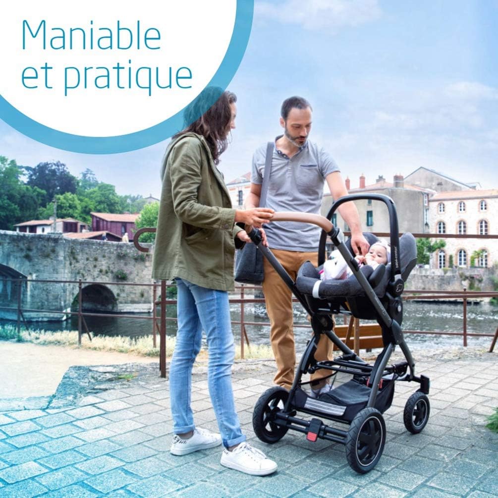 0 15 Kg Bebe Confort Stella Poussette Tout Terrain Maniable Et Pratique Essential Black De La Naissance A 3 5 Ans Bebe Puericulture Poussettes Citadines Mkyra Org