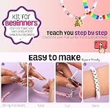 Gionlion Friendship Bracelet Kit Concert Bracelets 18 Colors Beads Tools view 5