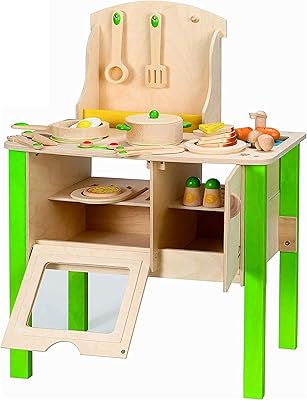 Cocina de madera para niños Hape My Creative Cookery Club