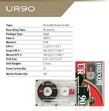 Maxell UR-90 5 Pack Normal Bias Audio Cassettes 90 Minute with Cases view 4