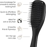 Tangle Teezer Mini Ultimate Detangler Black - Wet & Dry Hair Brush view 5