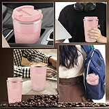 CS COSDDI Travel Mug Insulated Stainless Steel Leakproof Lid 12oz Cup view 6