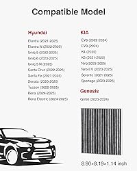 Puroma Cabin Air Filter with Activated