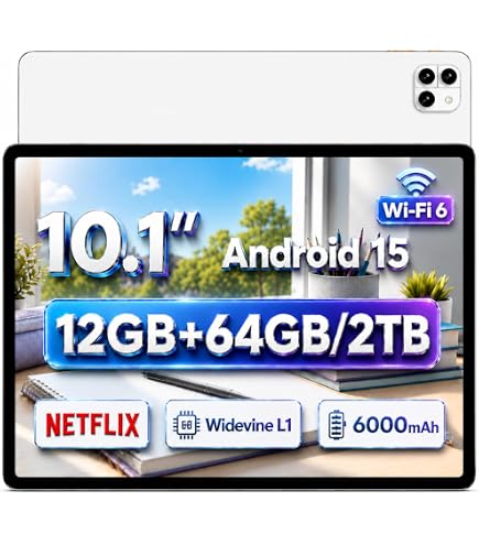 Amazon.com : Android 15 Tablet 10.1 Inch, Computer Tablet, Octa