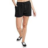 Hanes Womens Originals Tri-Blend Shorts with Pockets, Lightweight Jersey Shorts, 2.5"