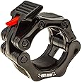 Iron Lab Olympic Barbell Collar Pair of 2" Inch Pro ABS Locking Set of 2 Black Clamps Perfect for Pro Crossfit Strong Lifts a