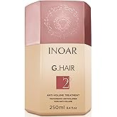 INOAR GHair Premium Keratin Step 2 with Keratin for Intense Frizz Reduction & Hair Smoothing, 6.7 Fl Oz