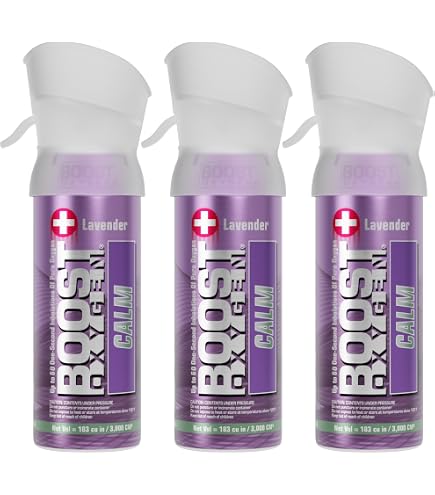 Amazon.com: Boost Oxygen Large Calm Lavender Aroma 10L Canister