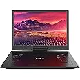 BOIFUN 15.7" Portable DVD Player with 14.1" Large HD Screen, 6 Hours Rechargeable Battery, Support USB/SD Card/Sync TV and Multiple Disc Formats, High Volume Speaker, Classic Black