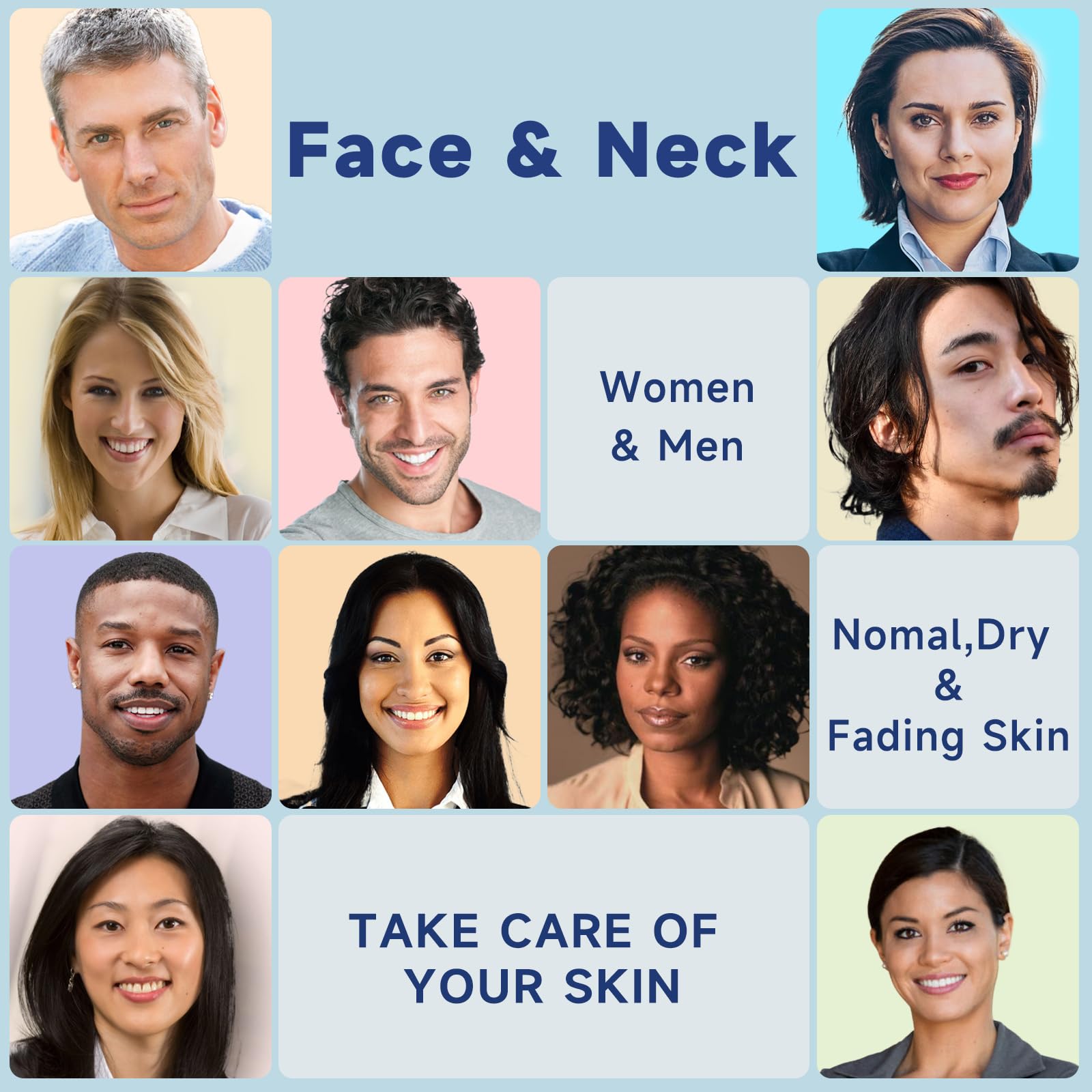 Ragkun Retinol Cream for Face, Collagen Neck Creams for Tightening and Firming, Anti Aging Day & Night Facial Moisturizer for Women & Men, Instant Face Lift Wrinkle Cream 1.7 fl. oz.
